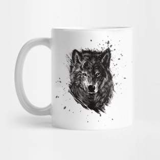 Wolf spirit animal Mug